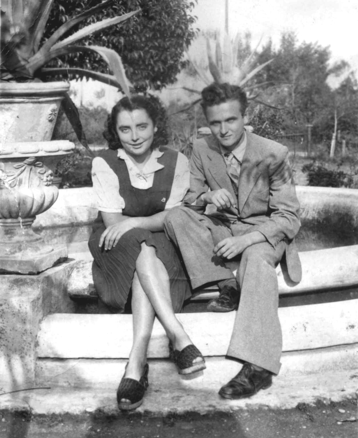 Elsa Albonetti e Paolo Donati nel 1942